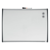 Rexel Quartet tableau blanc magnétique avec cadre incurvé 58,5 x 43 cm - blanc 1903783 208170