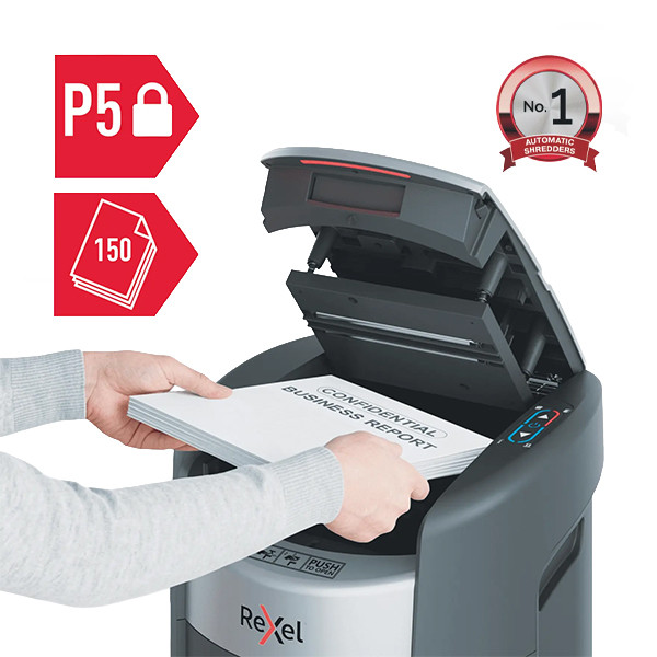 Rexel ShredMax Auto+ 150M déchiqueteuse à micro-particules 208311 - 3