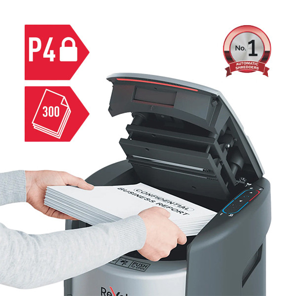 Rexel ShredMax Auto+ 300X déchiqueteuse petits copeaux 208316 - 3