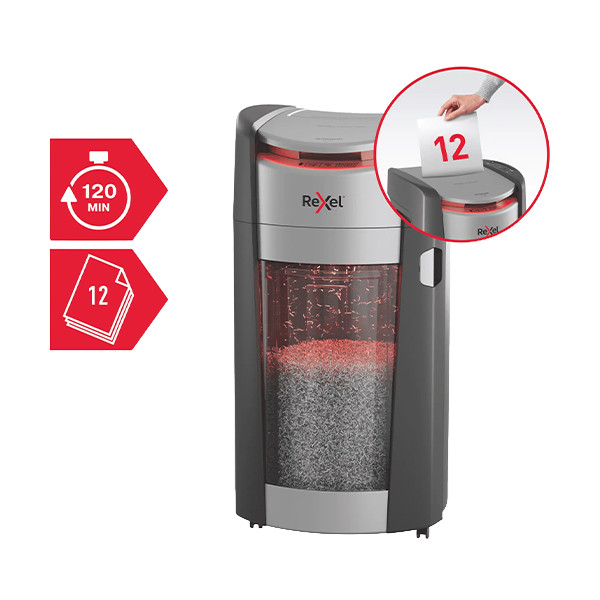 Rexel ShredMax Auto+ 600X déchiqueteuse petits copeaux 208318 - 4
