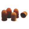 Rexel Velos doigtiers n° 1 19 mm (10 pièces) - orange foncé 208395 - 1