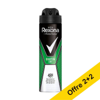 Offre : 4x Rexona Dry Quantum for Men déodorant (150 ml) SRE00398