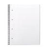 Rhodia Greenbook cahier à spirale A4+ 90 g/m² 80 feuilles quadrillé 5 mm - noir 404580 - 1