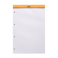 Rhodia bloc de cours A4+ ligné 80 g/m² 80 feuilles 404558