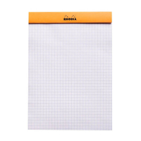 Rhodia bloc de cours A5 quadrillé 5 mm 80 g/m² 80 feuilles 404553