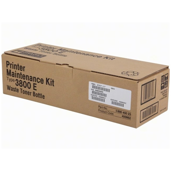 Ricoh 3800E collecteur de toner (kit d'entretien E) (d'origine) 400662 074682 - 1