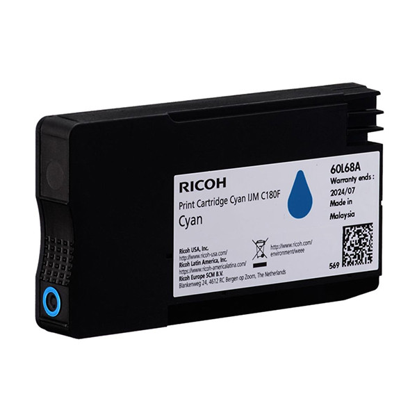 Ricoh 408518 cartouche d'encre (d'origine) - cyan 408518 067270 - 1