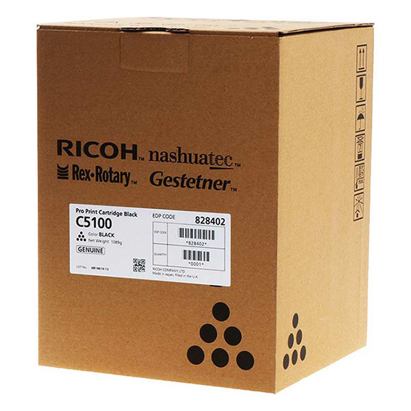 Ricoh 828225 toner (d'origine) - noir 828225 828402 073532 - 1