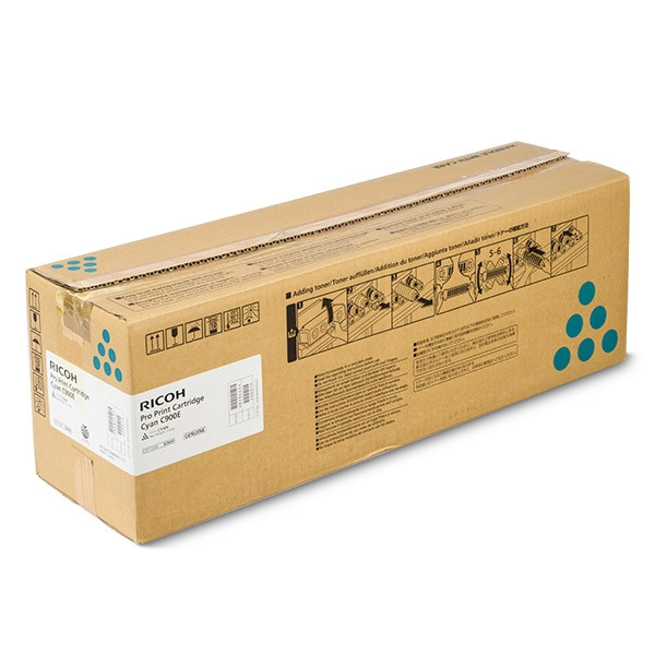 Ricoh C900E toner (d'origine) - cyan 828007 828043 828301 073758 - 1