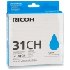 Ricoh GC-31CH cartouche de gel cyan haute capacité (d'origine)