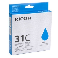 Ricoh GC-31C cartouche de gel (d'origine) - cyan 405689 073946