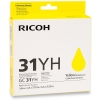 Ricoh GC-31YH cartouche de gel jaune haute capacité (d'origine)