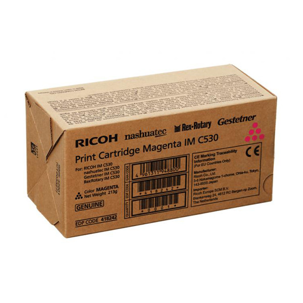 Ricoh IM C530 toner (d'origine) - magenta 418242 602392 - 1