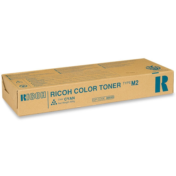 Ricoh M2 C toner (d'origine) - cyan 885324 074282 - 1