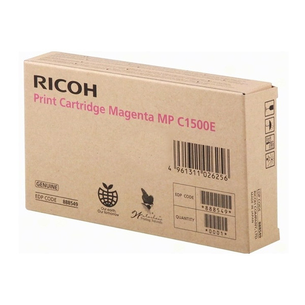 Ricoh  MP C1500 M toner gel (d'origine) - magenta 888549 074824 - 1