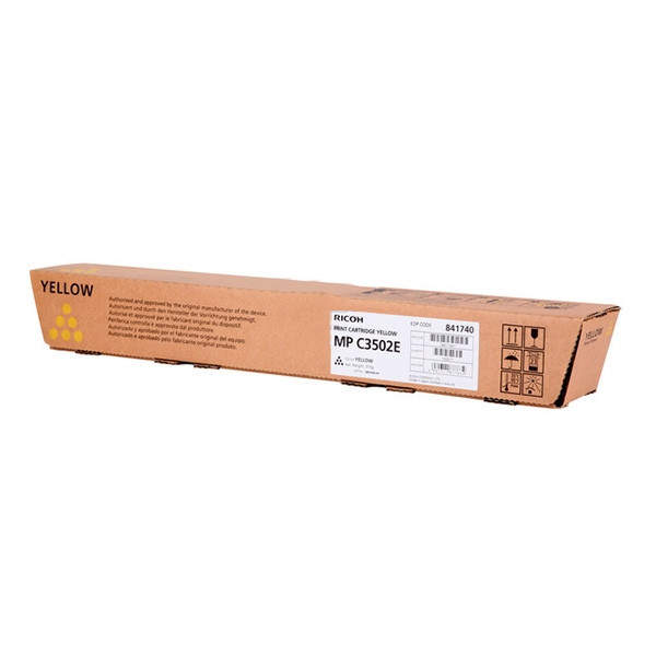 Ricoh MP C3502E toner (d'origine) - jaune 841652 841740 842017 073830 - 1