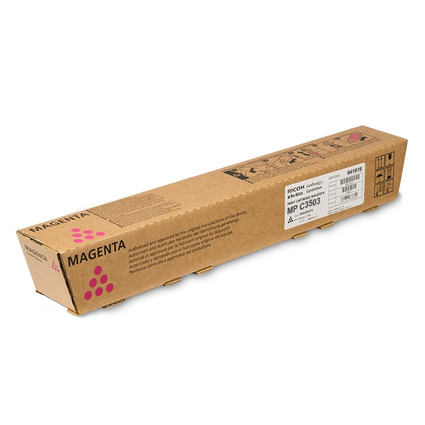 Ricoh MP C3503 toner (d'origine) - magenta 841819 073684 - 1