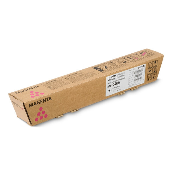 Ricoh MP C406 toner (d'origine) - magenta 842097 067054 - 1