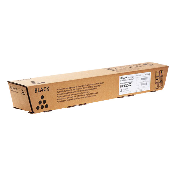 Ricoh MP C5502E toner noir (d'origine) 841683 842020 902260 - 1