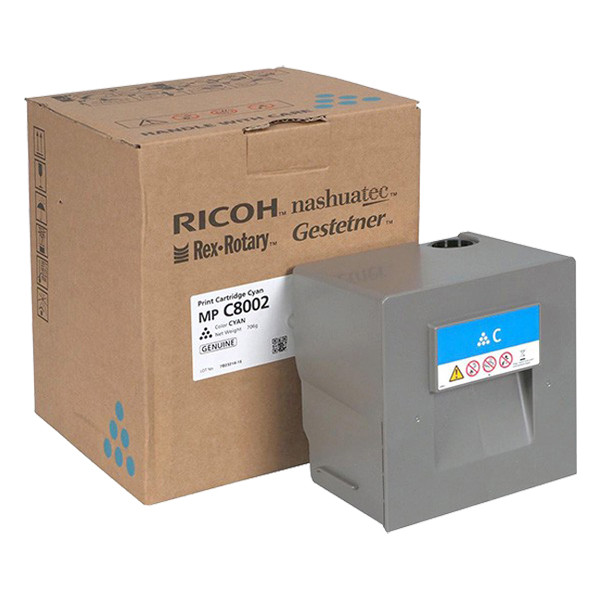 Ricoh MP C8002 toner (d'origine) - cyan 841787 842150 073642 - 1