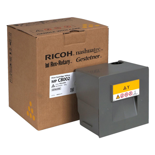 Ricoh MP C8002 toner (d'origine) - jaune 841785 842148 073638 - 1