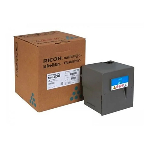 Ricoh MP C8003 toner (d'origine) - cyan 842195 066942 - 1