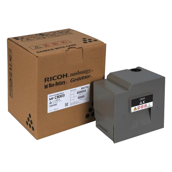 Ricoh MP C8003 toner (d'origine) - noir 842192 066936 - 1