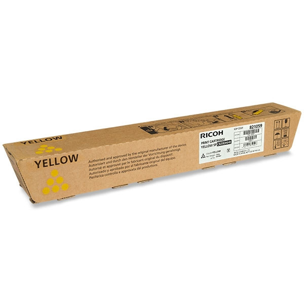 Ricoh SP-C820DNHE (821059) toner jaune (d'origine) 821059 902256 - 1