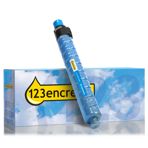 Ricoh SP-C820DNHE (821061) toner (marque 123encre) - cyan 821061C 073967 - 1
