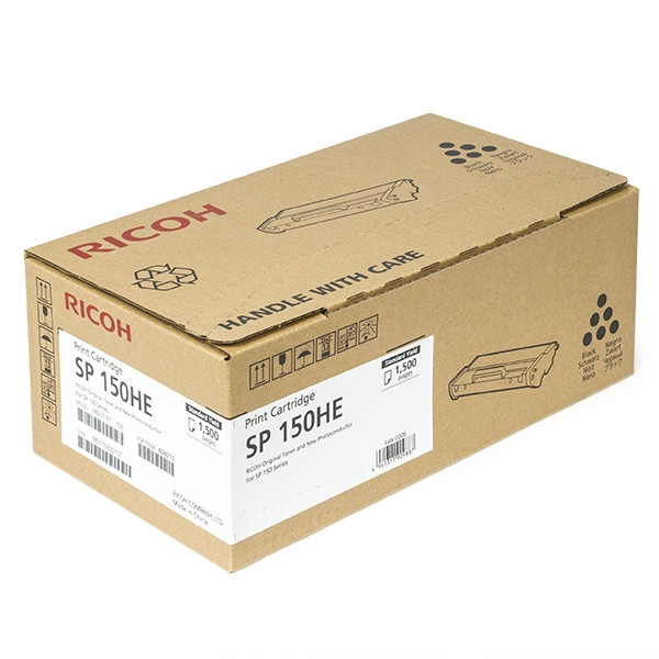 Ricoh SP 150HE toner haute capacité (d'origine) - noir 408010 066980 - 1