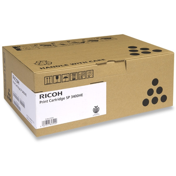 Ricoh SP 3400HE / SP 3500HE toner haute capacité (d'origine) - noir 406522 407648 073934 - 1