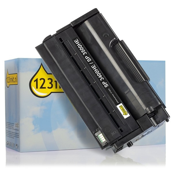 Ricoh SP 3400HE / SP 3500HE toner haute capacité (marque 123encre) - noir 406522C 407648C 073935 - 1