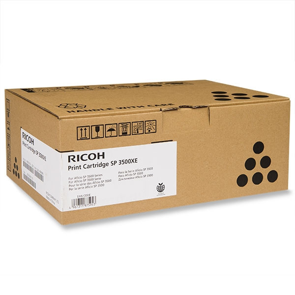Ricoh SP 3500XE toner haute capacité (d'origine) - noir 406990 407646 073774 - 1