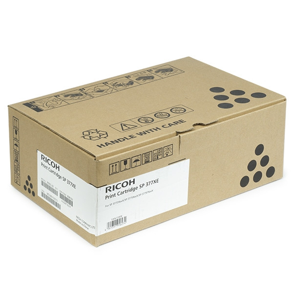 Ricoh SP 377XE toner (d'origine) - noir 408162 066934 - 1