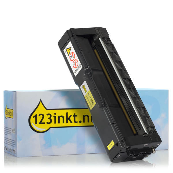 Ricoh SP C252E toner (marque 123encre) - jaune 407534C 067021 - 1