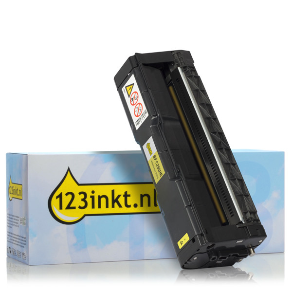 Ricoh SP C252HE toner haute capacité (marque 123encre) - jaune 407719C 067029 - 1