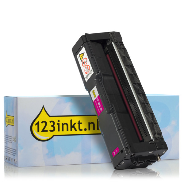 Ricoh SP C252HE toner haute capacité (marque 123encre) - magenta 407718C 067027 - 1