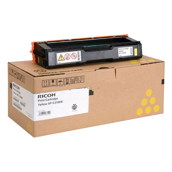 Ricoh SP C310E toner (d'origine) - jaune 406351 407639 066910 - 1