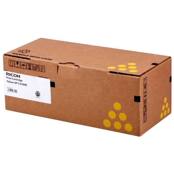 Ricoh SP C310HE toner jaune (d'origine) 406482 406494 407635 902271 - 1