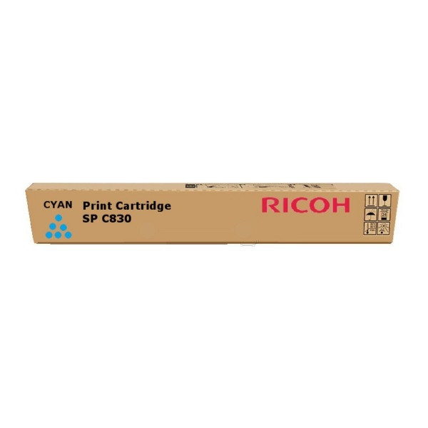 Ricoh SP C830 toner (d'origine) - cyan 821124 821188 073712 - 1