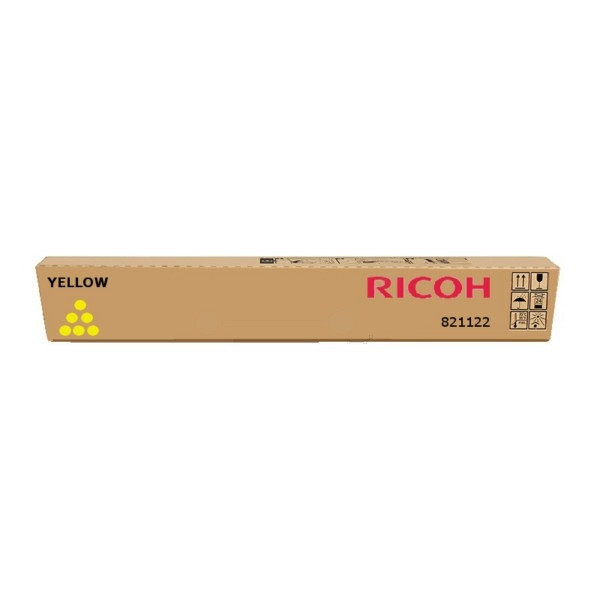 Ricoh SP C830 toner (d'origine) - jaune 821122 821186 073708 - 1