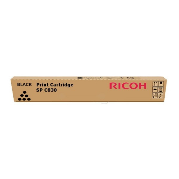 Ricoh SP C830 toner (d'origine) - noir 821121 821185 073706 - 1
