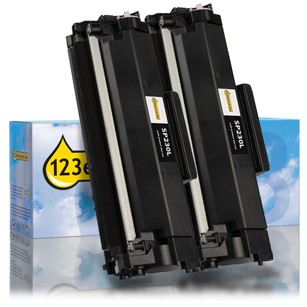 Ricoh Type SP 230L toner pack double (marque 123encre) - noir 067151 - 1