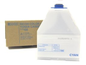 Ricoh type 105 C toner (d'origine) - cyan 885409 074010 - 1