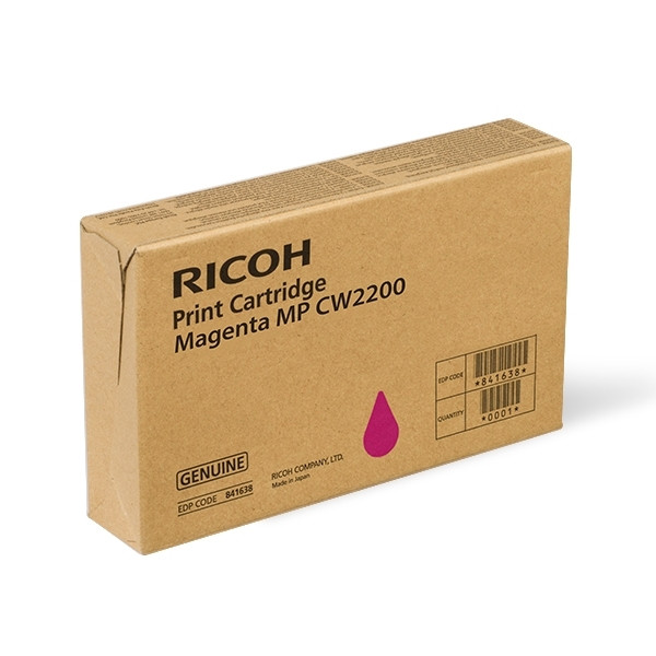 Ricoh type MP CW2200 cartouche d'encre magenta (d'origine) 841637 067004 - 1