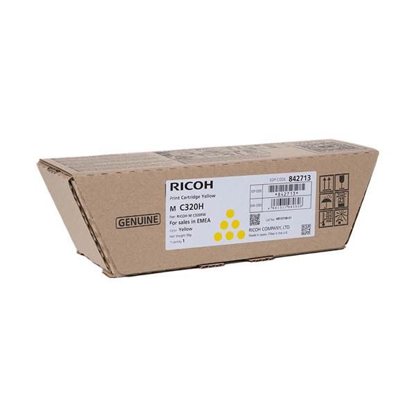Ricoh type M C320FW toner (d'origine) - jaune 602558 - 1