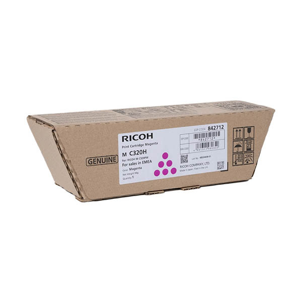 Ricoh type M C320FW toner (d'origine) - magenta 602556 - 1