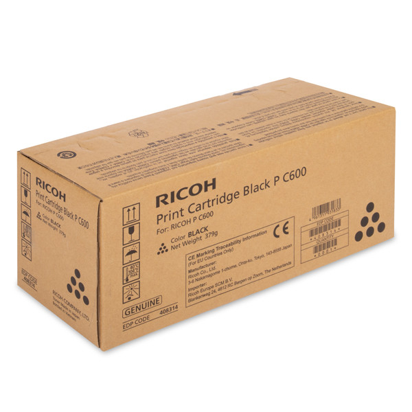 Ricoh type P C600 toner noir (d'origine) 903718 - 1