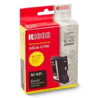 Ricoh type RC-K21 cartouche d'encre haute capacité (d'origine) - noir 402280 074872