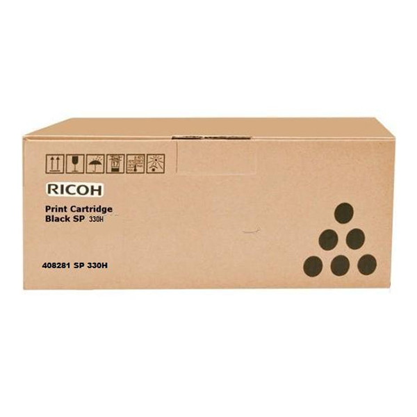 Ricoh type SP 330H toner haute capacité (d'origine) - noir 408281 067180 - 1